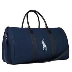 Polo Ralph Lauren Blue Canvas Duffle Bag